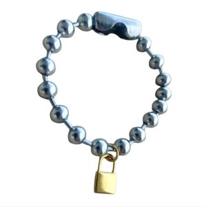 Lock Bracelet Stainless Steel.